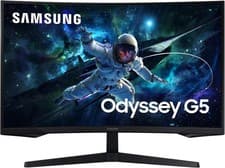 Image of Samsung Odyssey G55C LS27CG552EU 27" Quad HD Curved Gaming Monitor - BRAND NEW