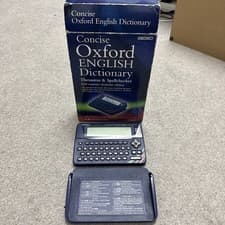 Image of Seiko ER6000 Oxford Dictionary Thesaurus Spellchecker Crossword Solver read desc
