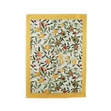 Image of Le Chateau William Morris Fruit Cotton Tea Towel