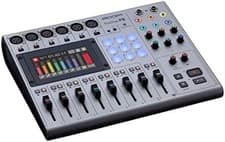 Image of ZOOM PodTrak P8 Workstation for Podcast Recorder Smartphone Tablet Silver F/S