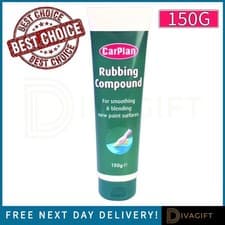 Image of CARPLAN RUBBING COMPOUND 150G SCRATCH REMOVER PASTE PAINT BLENDING CUTTING NEW