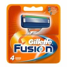 Image of Gillette Fusion 5 Men's Replacement Shaver Razor 4 Blades Cartridges