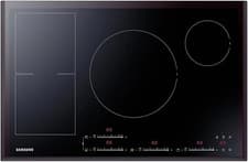 Image of Samsung NZ84F7NC6AB Neo Induction Hob with AnyPlace Zone|80cm|Four Burner