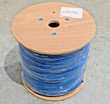 Image of Cat6a Blue S/FTP LSOH 26AWG Stranded Patch Cable 500m Reel