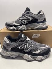 Image of New Balance 9060 Men's Trainers Black Grey Suede UK 8 / US 8.5 / EU 42 #308