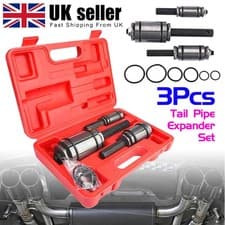 Image of 3-Piece Exhaust Muffler Tail Pipe Expander And Pipe Stretcher Garage Tool Kit UK