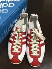 Image of ADIDAS Japan IH3659 Unisex Casual Sneakers White Red NEW W-8 1/2 M-7 1/2 NIB