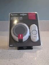 Image of Byron Portable Wireless Doorbell Set, Max Range of 200 Meters