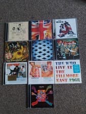 Image of The Who - 11 NEW/UNUSED WHO CDS 3 DELUXE EDITIONS