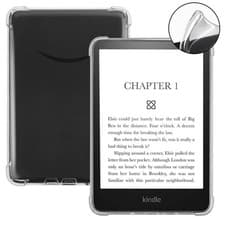 Image of For Amazon Kindle Paperwhite 1 2 3 4 5/6/7/10/11/12th Gen Clear Case Soft Cover