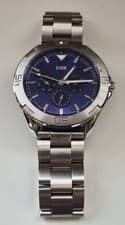 Image of STORM MULTINARA Day/Date mens wristwatch 0074 Bll.0815, in excellent condition.