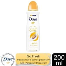 Image of Dove Advanced Care Antiperspirant Deodorant Passion Fruit & Lemongrass, 200 ml