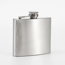 Image of Stainless Steel Hip Flask 1-18oz Portable Whiskey Alcohol Bottle Pocket Flagon