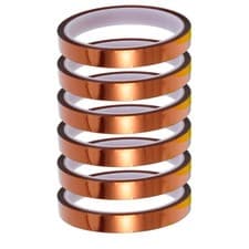 Image of 6 Rolls Electrical Insulation Tape High Temperature Heat Transfer