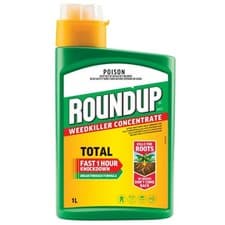 Image of 1L Roundup Optima+ Weedkiller Systemic Concentrate for Tough Weeds Roots