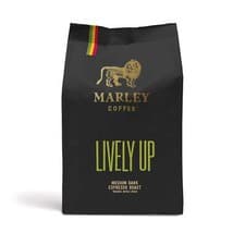 Image of Medium Dark Roast Coffee Lively Up Espresso Beans & Ground - Marley Coffee
