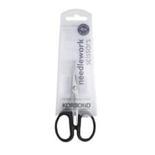 Image of 4 Inch Korbond Needle Work Stainless Steel Multi Purpose Scissor With Soft Grip