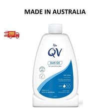 Image of QV Bath Oil Relief And Treatment For Dry Itching Skin Condition NON GREASY 500ml