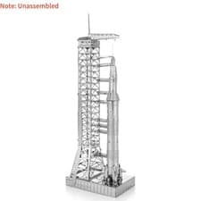 Image of New 5.9in 1:770 High Quality USA Apollo 11 Saturn V w/ Gantry Unassembled Model