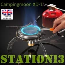 Image of High Altitude Camping Gas Stove - XD-1 Turbo - Lightweight Extreme Weather - NEW
