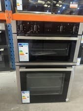 Image of Brane New NEFF N50 U1ACE2HN0B Electric Double Oven - Stainless Steel