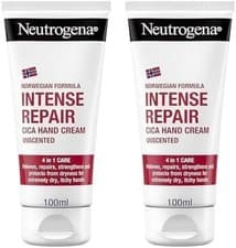 Image of 2Pack Neutrogena Norwegian Formula Intense Repair Unscented Hand Cream 100ml x 1