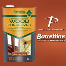 Image of Barrettine Wood Preserver Treatment 5L - All Colours & Clear