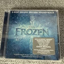 Image of Frozen Disney Original Soundtrack Deluxe Edition CD 2 Discs Let It Go Sealed