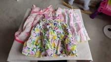Image of BNWT - MONSOON 3x baby toddler girl dresses, age 12-18 months