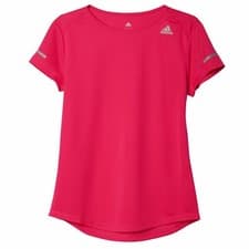 Image of ADIDAS Womens Climalite Sequencials Performance Running Tee Shirt - Top