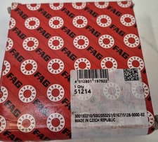 Image of FAG 51214 Thrust Ball Bearing Single Direction - 70x105x27mm Inc VAT