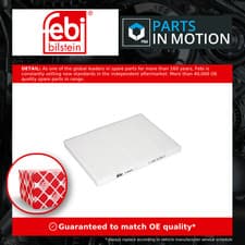 Image of Pollen / Cabin Filter Outer 178952 Febi 84813190 Genuine Top Quality Guaranteed