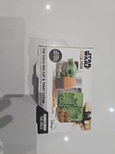 Image of Star Wars Mandalorian the Child Egg Cup and Toast Cutter Set