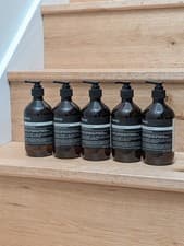 Image of Aesop Volumising Shampoo Hand-Washed EMPTY 500ml bottles x 5