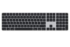 Image of GENUINE APPLE MAGIC KEYBOARD WITH NUMERIC KEYPAD TOUCH ID BLACK WIRELESS A2520