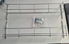Image of Vinsani 1/2/3/4/5/6 Tier Spice Racks Organiser - 2 Tier Flexible Herb Spices
