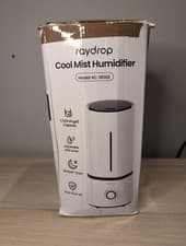 Image of raydrop Humidifier Bedroom Cool Mist Humidifiers Babies 1.70L Quiet Ultrasonic