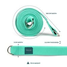 Image of Myga Yoga Strap - 2 in 1 Belt & Sling, Stretch & Support, Mat Carrier