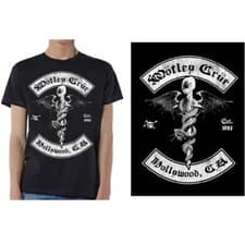 Image of Motley Crue Men's Feelgood Hollywood Revision T-Shirt Black