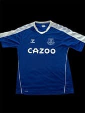 Image of Everton Men’s Training Top - Hummel - 2021/22 - Size L