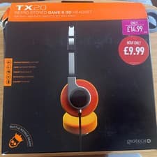 Image of Gaming Headset Multiformat TX20 Gioteck Retro Robust Build Quality