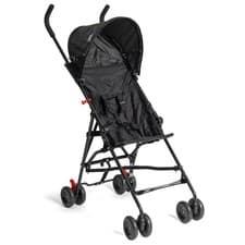 Image of Babyway Lightweight Stroller with Hood in Black BWESBL