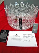 Image of Waterford Crystal Daisy Chain Bowl Prestige 12" (30cm) Limited Edition of 250