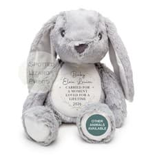 Image of Personalised Baby Loss Teddy - Miscarriage Teddy - Angel Baby - Still Born Gifts