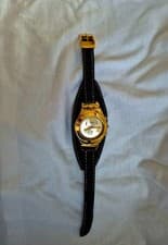 Image of Swatch Irony Chrono Black Jeans Model YMG100 Year 2002