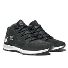 Image of TIMBERLAND TB0A5SB7 Sprint Trekker Mid Hiker Suede Boot - Black/White