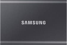 Image of Samsung T7 Portable SSD - 2 TB - USB 3.2 Gen.2 External SSD Titanium Grey