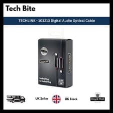 Image of TECHLINK - 103213 Digital Audio Optical Cable Toslink to Toslink 1m