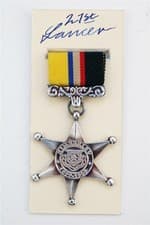 Image of DEFENCE of KIMBERLEY STAR BOER WAR MEDAL MAYORS SEIGE 1899 1902 MILITARY AWARD