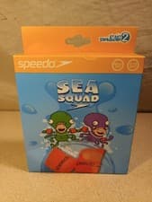 Image of Genuine Speedo Sea Squad Roll Up Armbands - Age 2 - 12 Years - Stage 2 - Orange